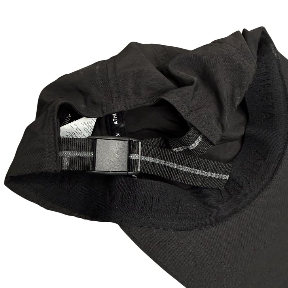 Athleta Black Nylon Adjustable Strap Baseball Cap - Picture 6 of 6